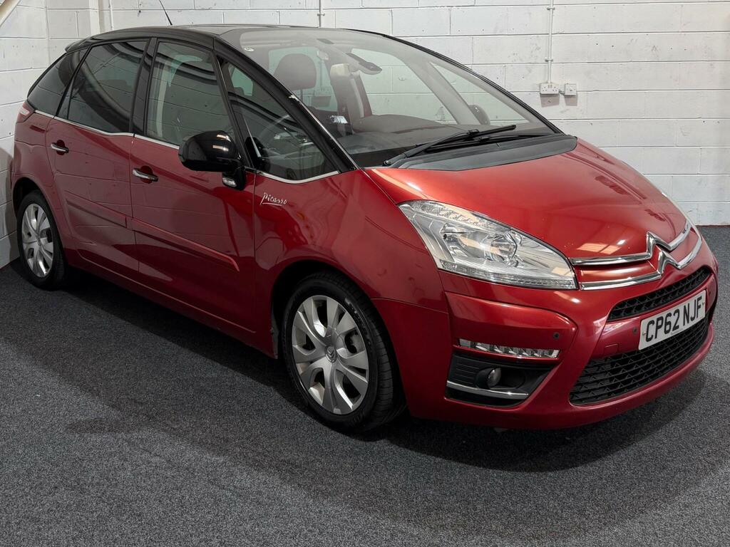 Citroen C4 Picasso 1.6 E-hdi Airdream Platinum Egs6 Euro 5 Ss Red
