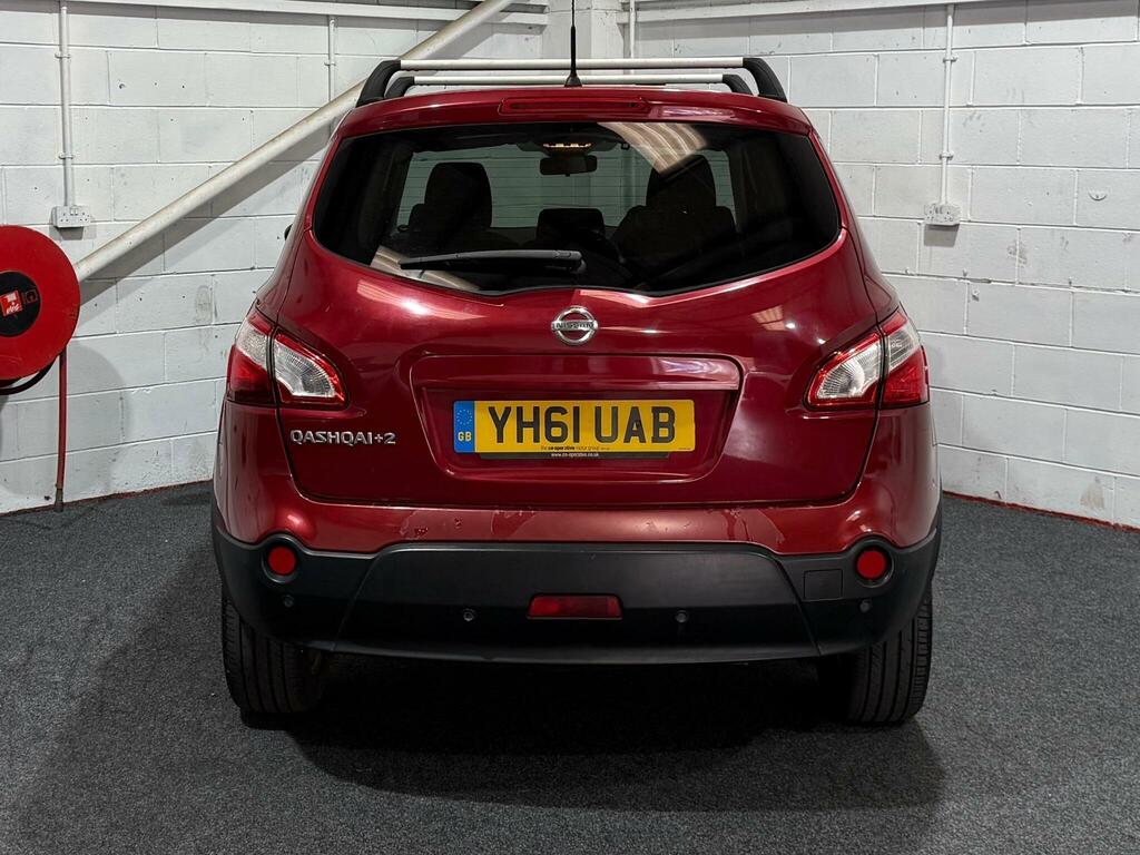 Nissan Qashqai+2 1.6 Acenta 2Wd Euro 5 Ss YH61UAB Red #5