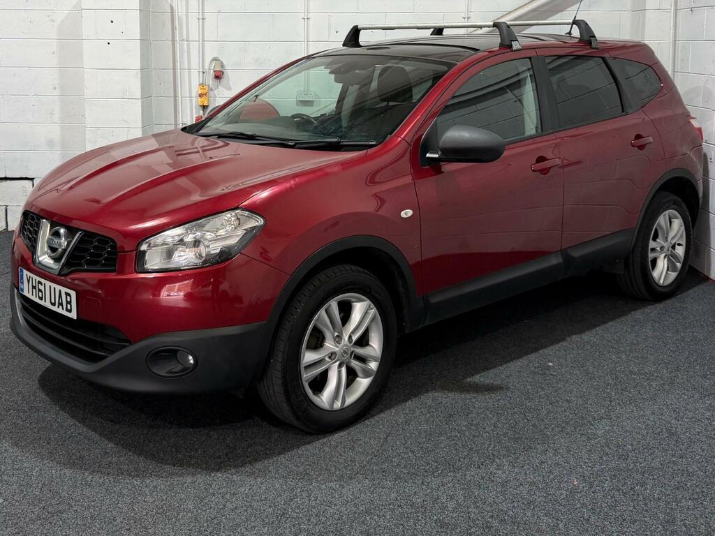 Nissan Qashqai+2 1.6 Acenta 2Wd Euro 5 Ss YH61UAB Red #3