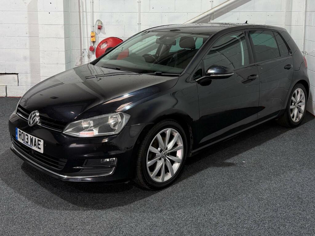 Volkswagen Golf 2.0 Tdi Bluemotion Tech Gt Euro 5 Ss RO13WAE Black #3