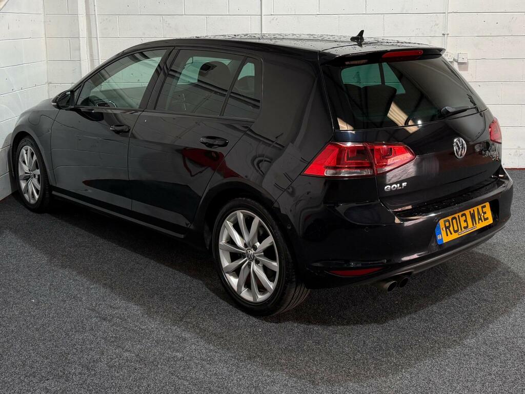 Volkswagen Golf 2.0 Tdi Bluemotion Tech Gt Euro 5 Ss RO13WAE Black #4