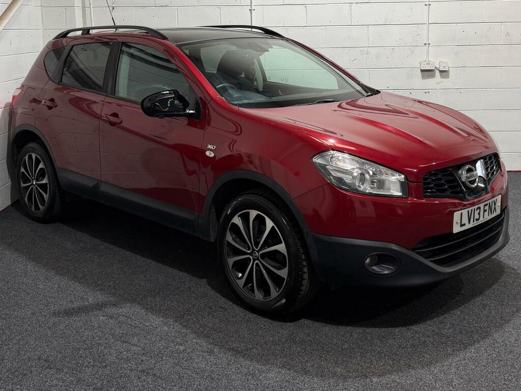 Nissan Qashqai 1.6 360 Cvt 2Wd Euro 5 LV13FNX Red