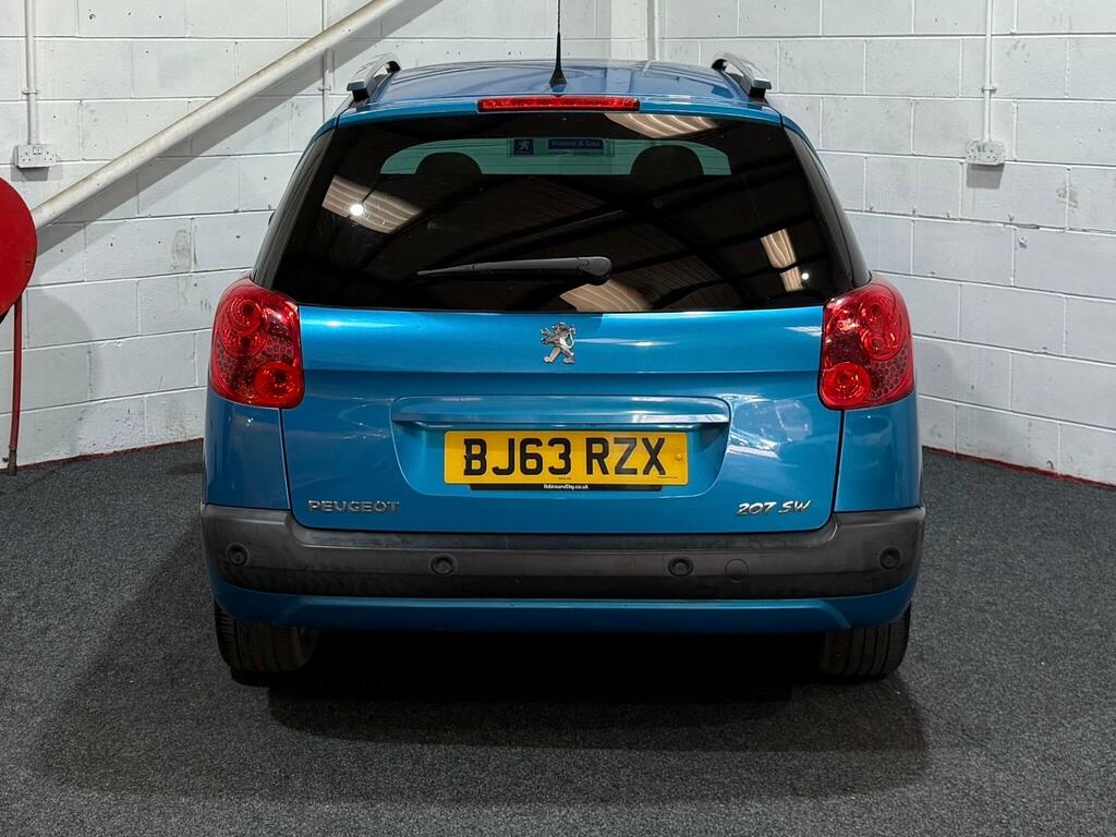Peugeot 207 SW 1.6 Hdi Allure Euro 5 Blue #5