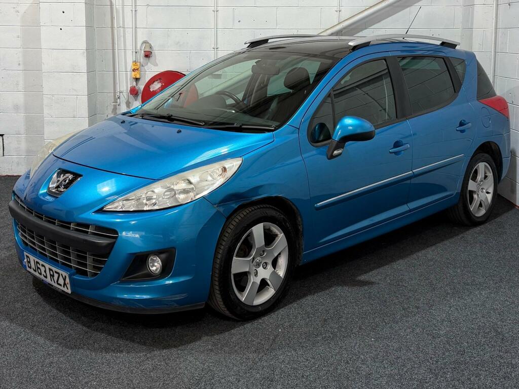 Peugeot 207 SW 1.6 Hdi Allure Euro 5 Blue #3
