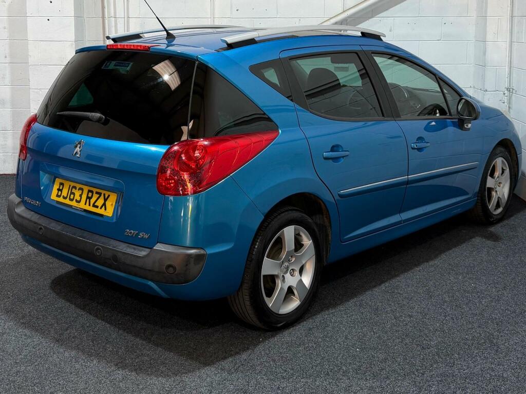 Peugeot 207 SW 1.6 Hdi Allure Euro 5 Blue #6