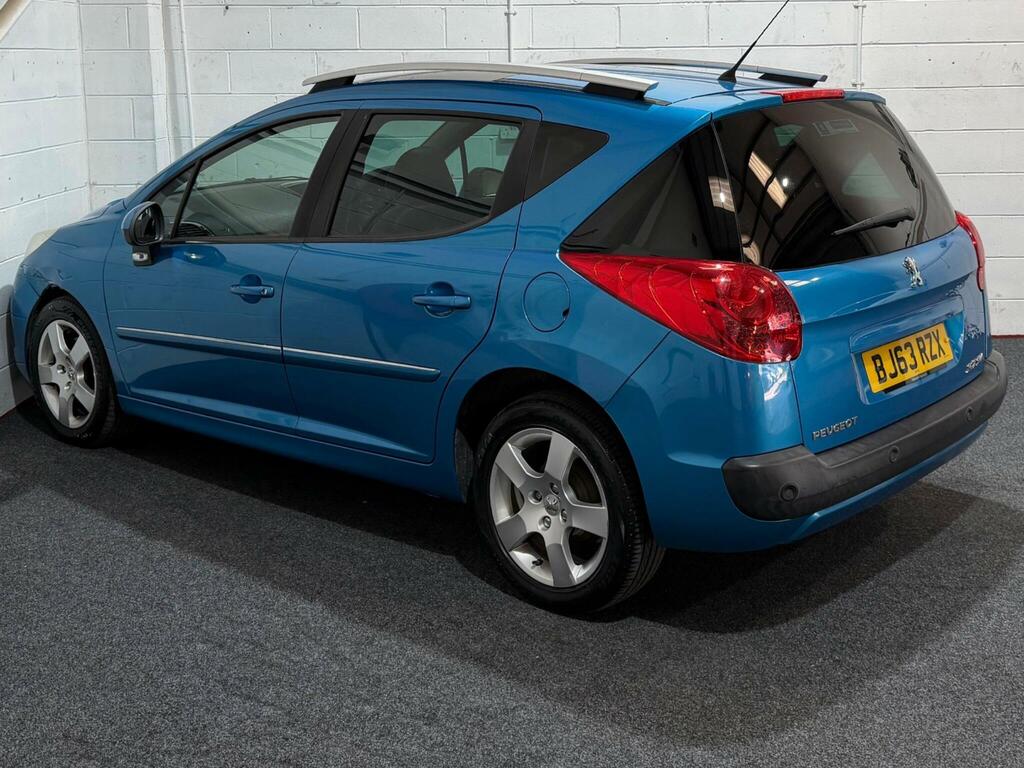 Peugeot 207 SW 1.6 Hdi Allure Euro 5 Blue #4