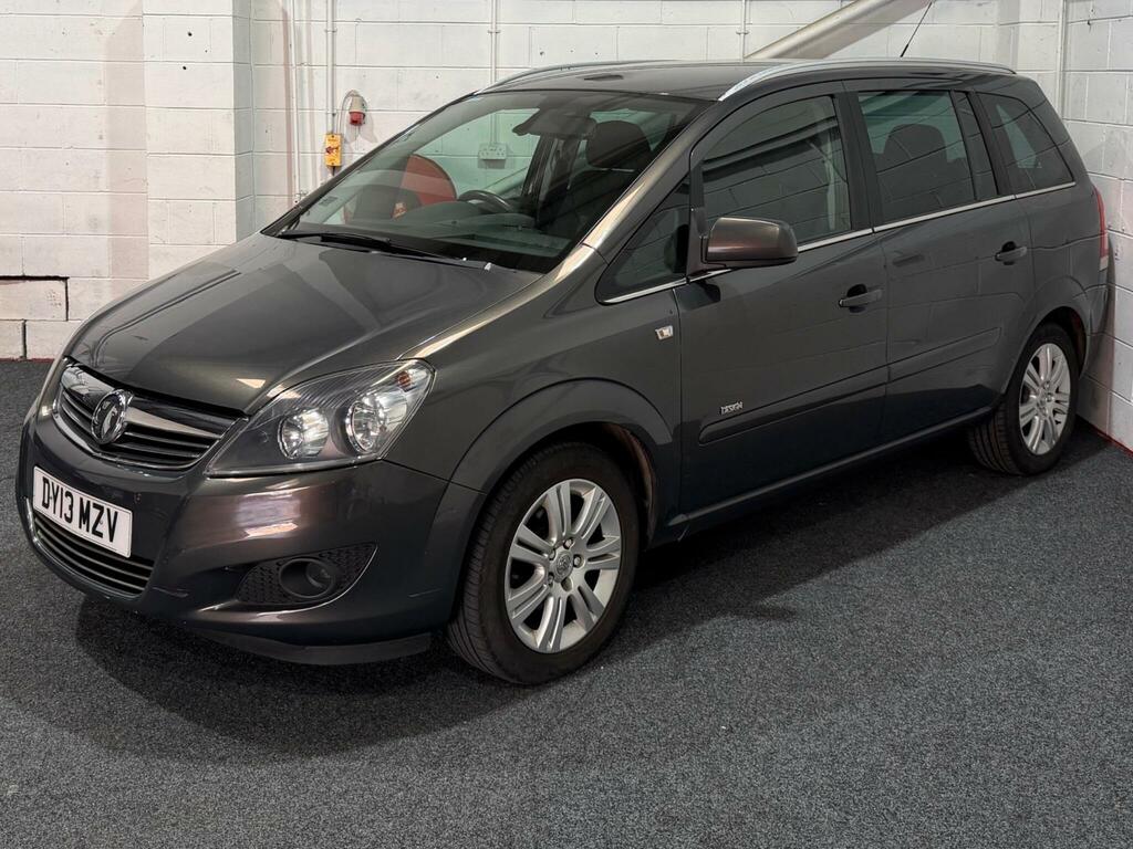 Vauxhall Zafira 1.8 16V Design Euro 5 Grey #3