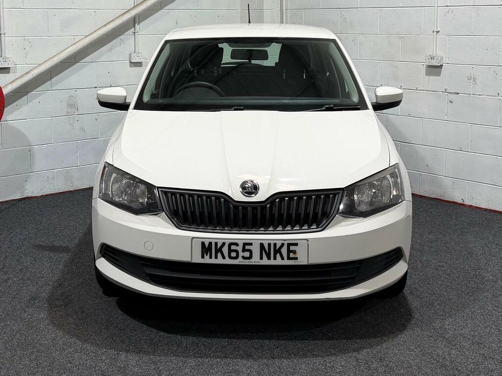Skoda Fabia 1.0 S Euro 6 Ss MK65NKE White #2