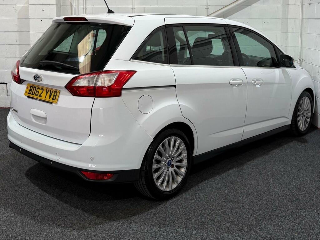 Ford Grand C-Max 2.0 Tdci Titanium Powershift Euro 5 White #6
