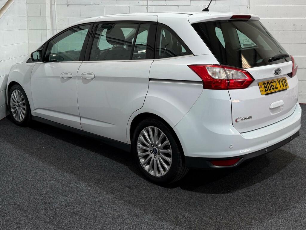 Ford Grand C-Max 2.0 Tdci Titanium Powershift Euro 5 White #4