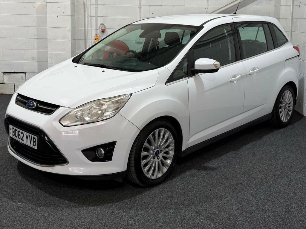 Ford Grand C-Max 2.0 Tdci Titanium Powershift Euro 5 White #3