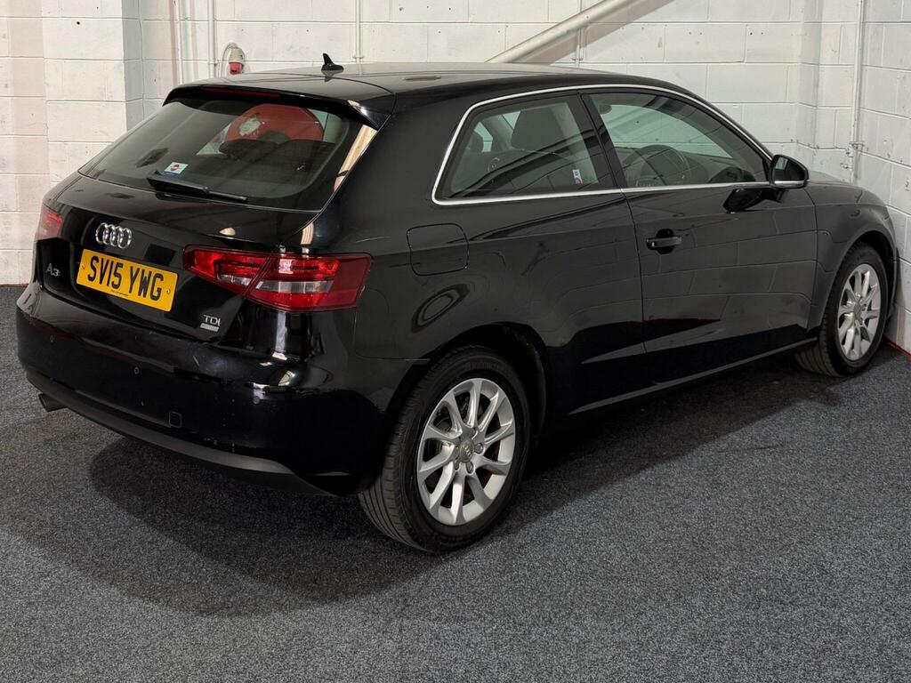 Audi A3 1.6 Tdi Se Euro 6 Ss SV15YWG Black #6