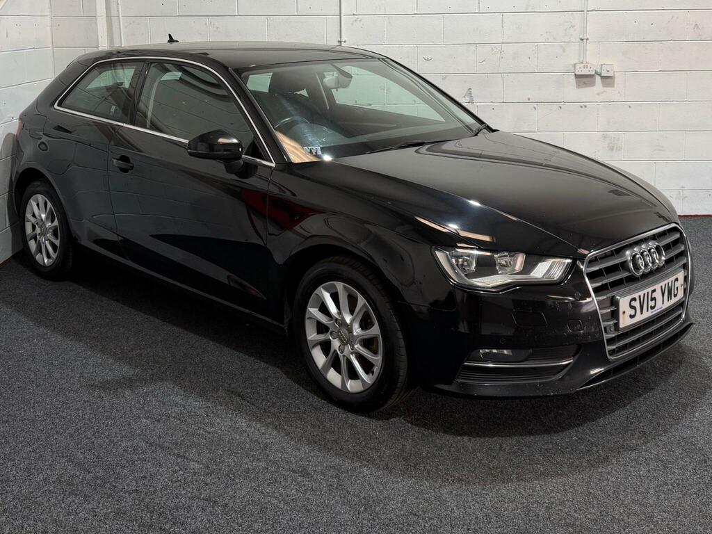 Audi A3 1.6 Tdi Se Euro 6 Ss SV15YWG Black