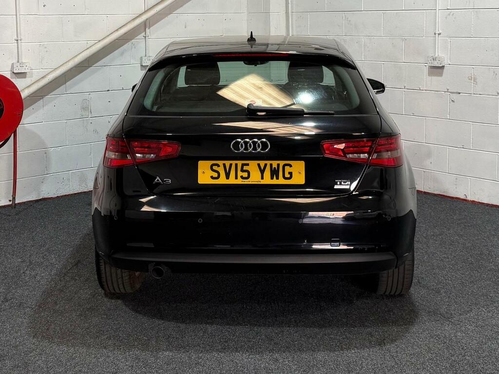 Audi A3 1.6 Tdi Se Euro 6 Ss SV15YWG Black #5