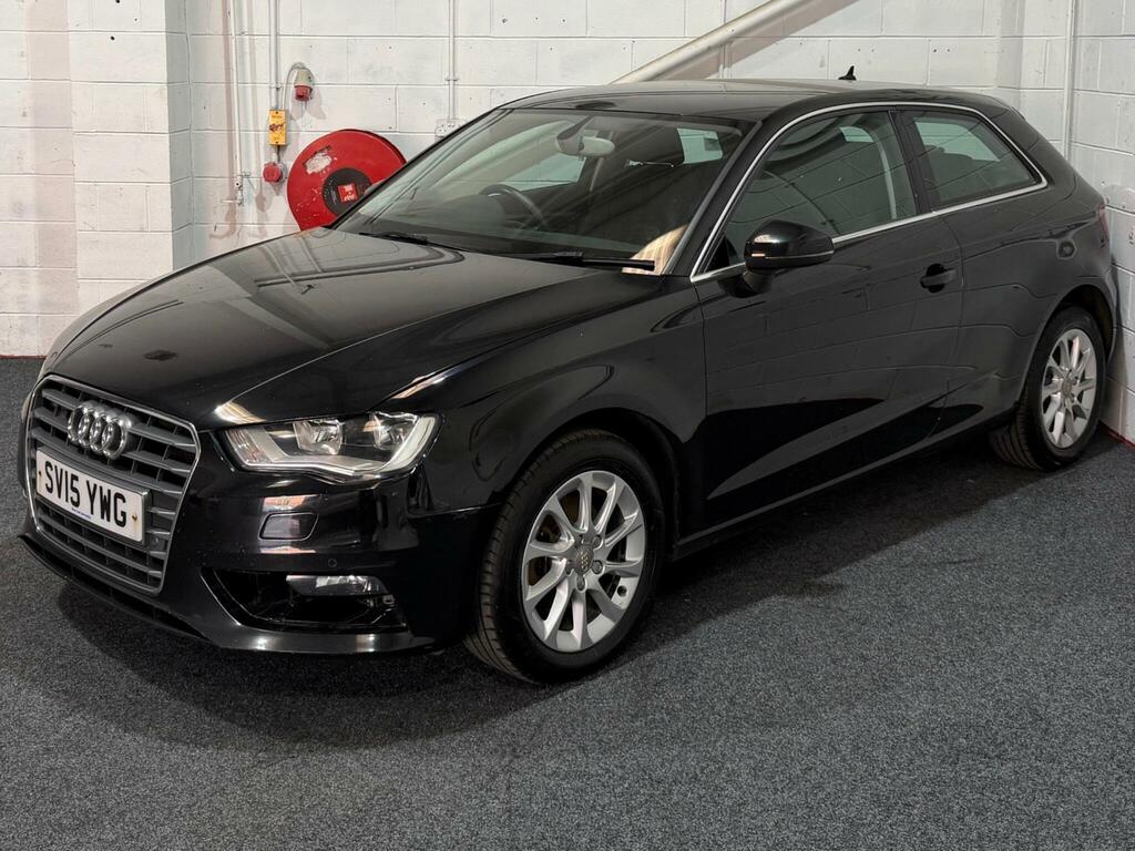 Audi A3 1.6 Tdi Se Euro 6 Ss SV15YWG Black #3