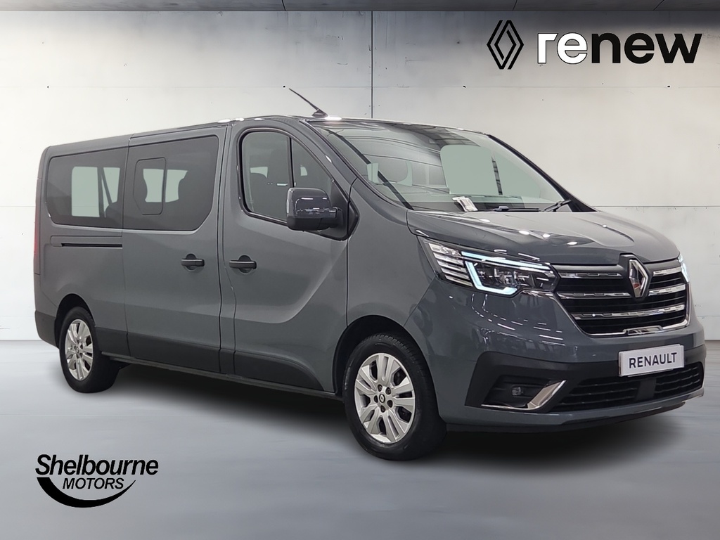 Renault Trafic Trafic 2.0 Dci Ll30 Extra Minibus Double Cab D Grey