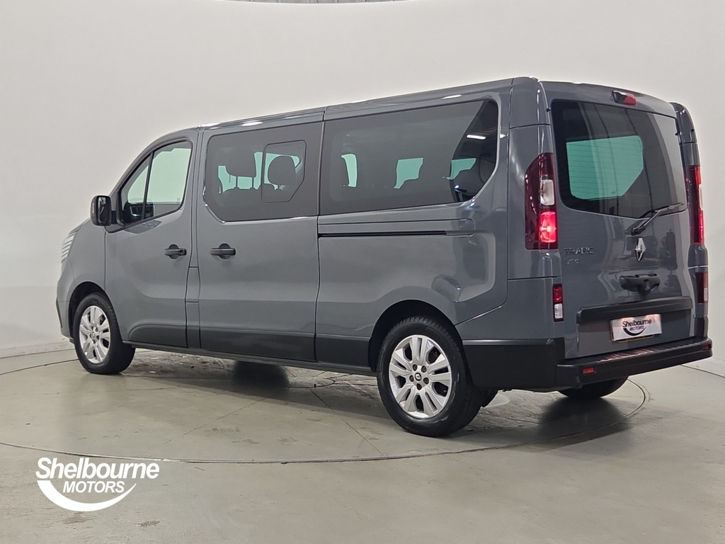 Renault Trafic Trafic 2.0 Dci Ll30 Extra Minibus Double Cab D TXZ7836 Grey #2