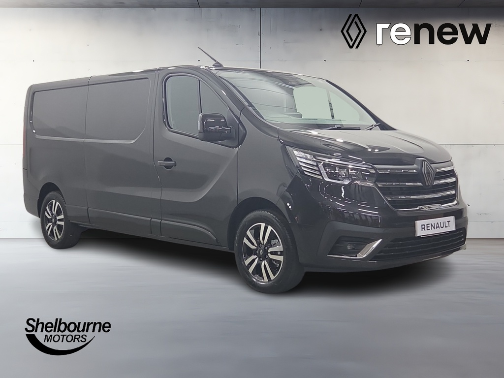 Renault Trafic Trafic Ll30 Blue Dci 150 Extra Sport Safety Van Black