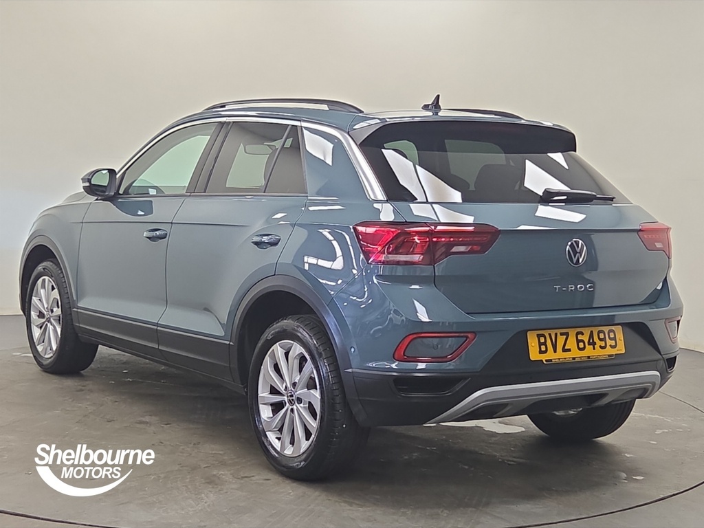 Volkswagen T-Roc T-roc 1.5 Tsi Match Suv Dsg BVZ6499 Blue #2