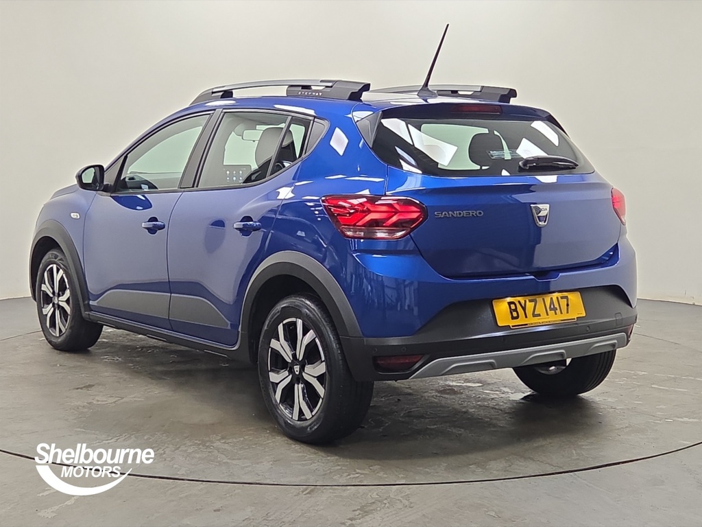 Dacia Sandero Stepway New Sandero Stepway Prestige 1.0 Tce 90 BYZ1417 Blue #2