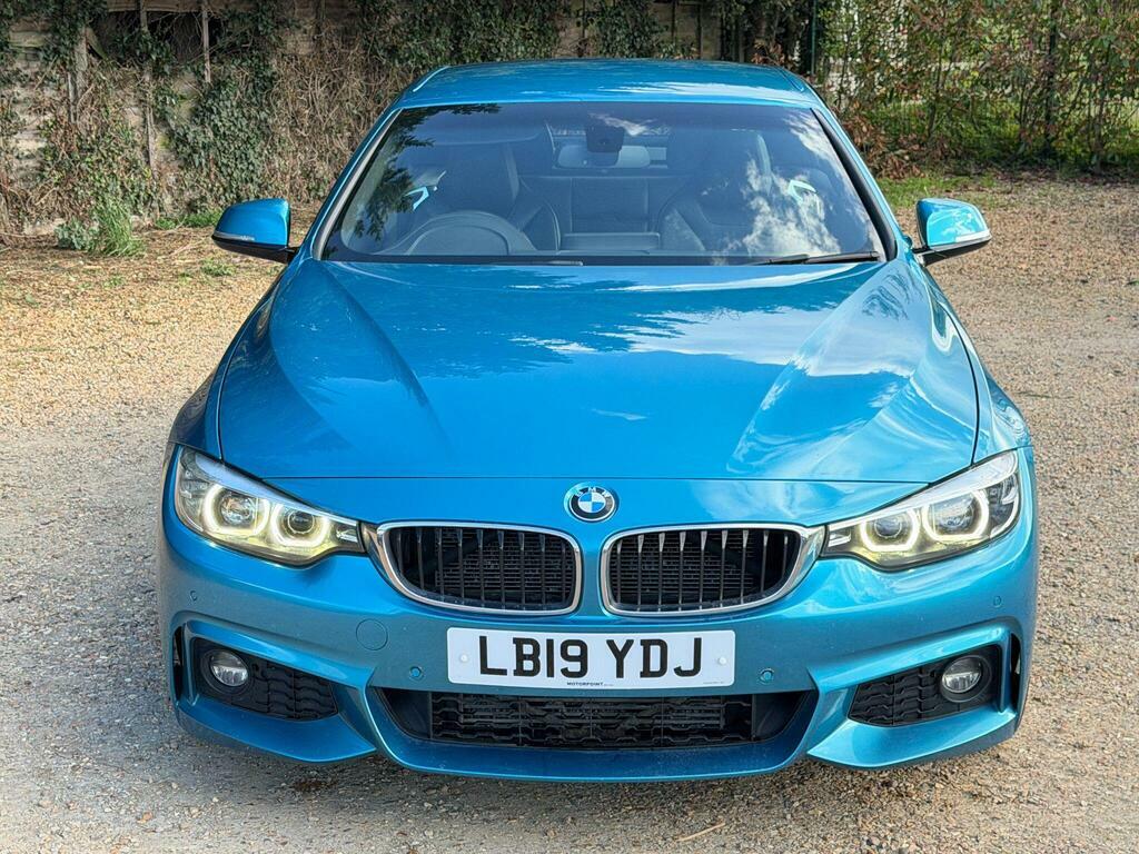 BMW 4 Series 2.0 420D M Sport Euro 6 S S LB19YDJ Blue #4