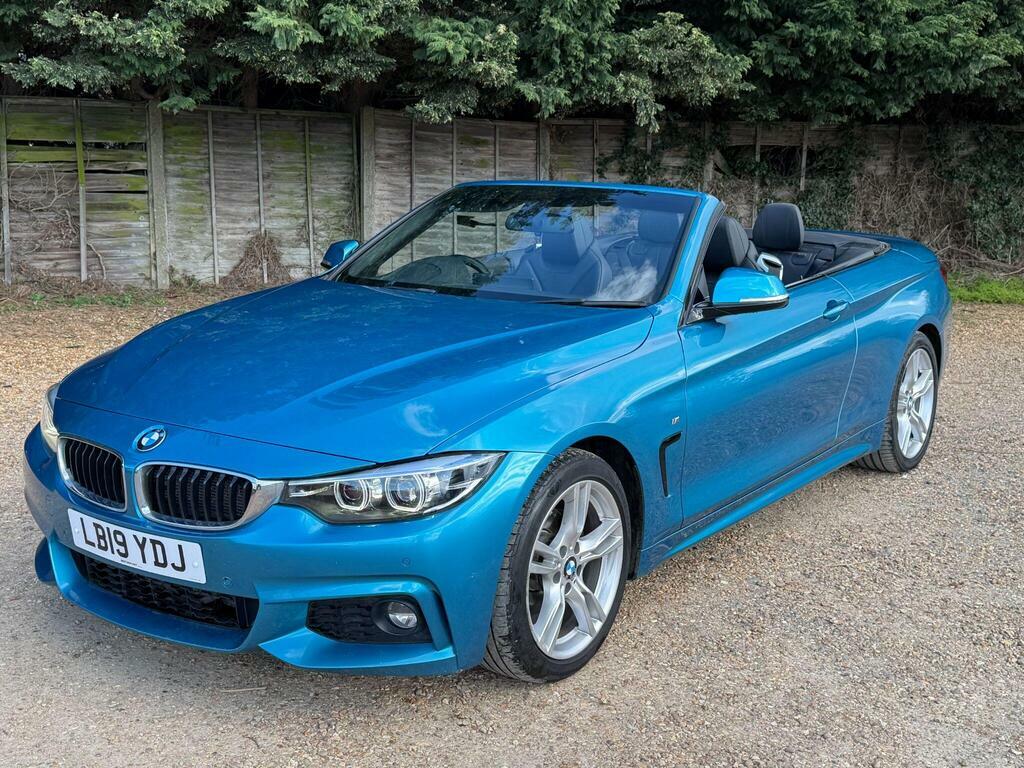 BMW 4 Series 2.0 420D M Sport Euro 6 S S LB19YDJ Blue #5