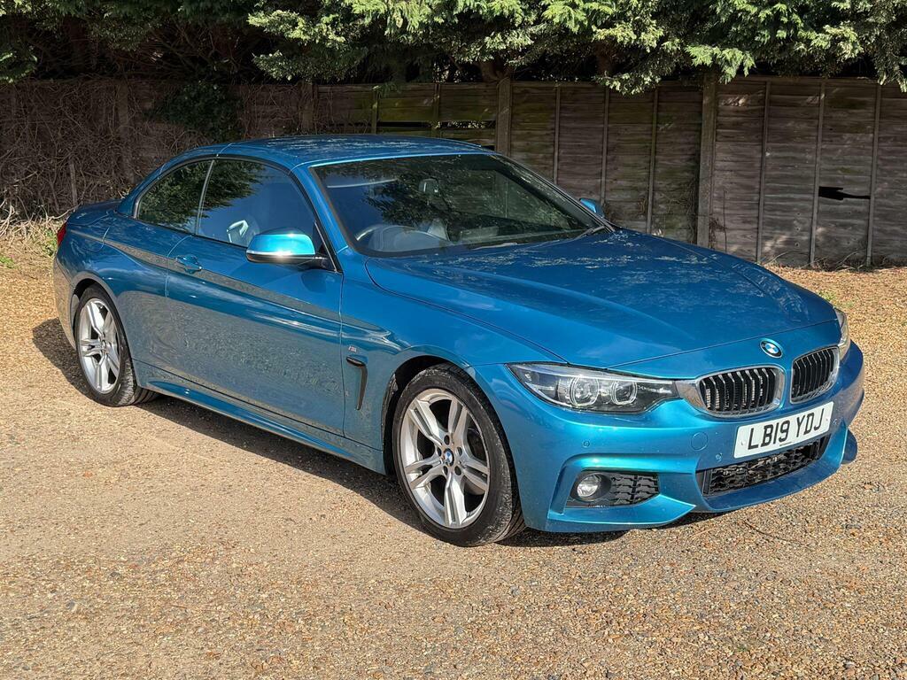 BMW 4 Series 2.0 420D M Sport Euro 6 S S LB19YDJ Blue #2