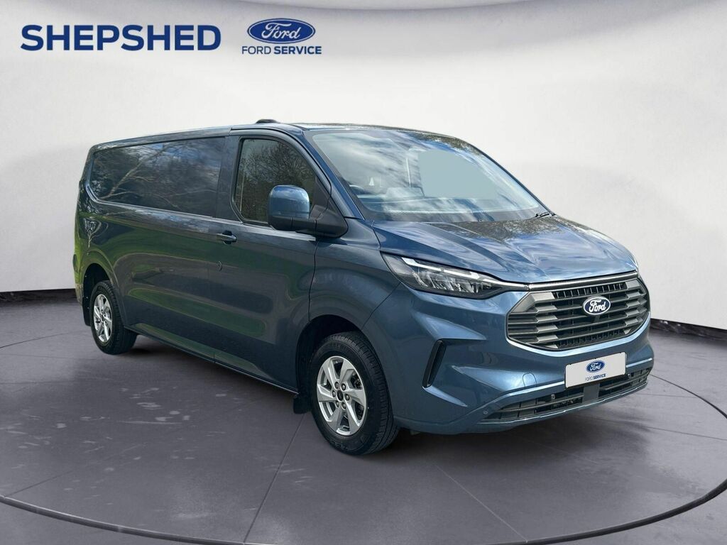 Ford Transit Custom 2.0 300 Ecoblue Limited L2 H1 Euro 6 Ss Blue