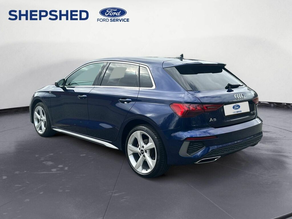 Audi A3 1.4 Tfsie 40 S Line Sportback S Tronic Euro 6 Ss DE23GCU Blue #6