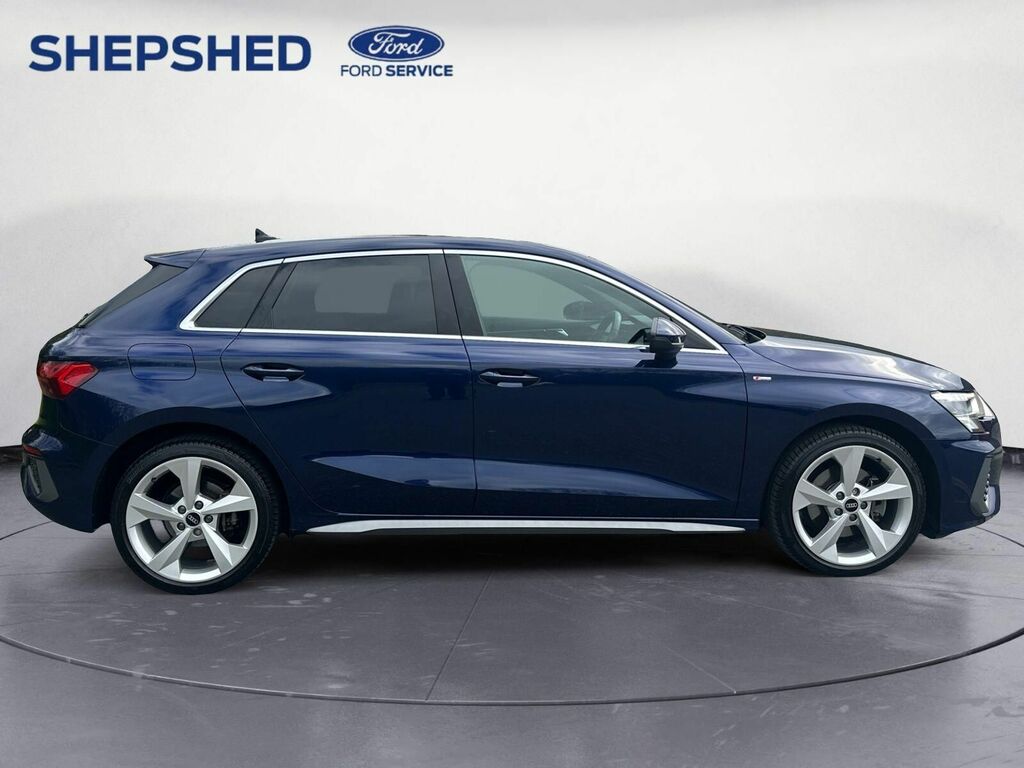 Audi A3 1.4 Tfsie 40 S Line Sportback S Tronic Euro 6 Ss DE23GCU Blue #2
