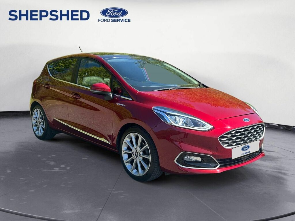 Ford Fiesta 1.0T Ecoboost Vignale Euro 6 Ss Red