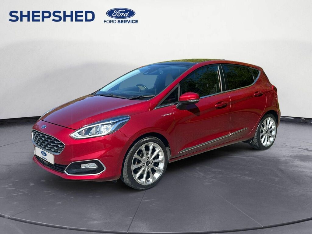 Ford Fiesta 1.0T Ecoboost Vignale Euro 6 Ss LD19SMX Red #3