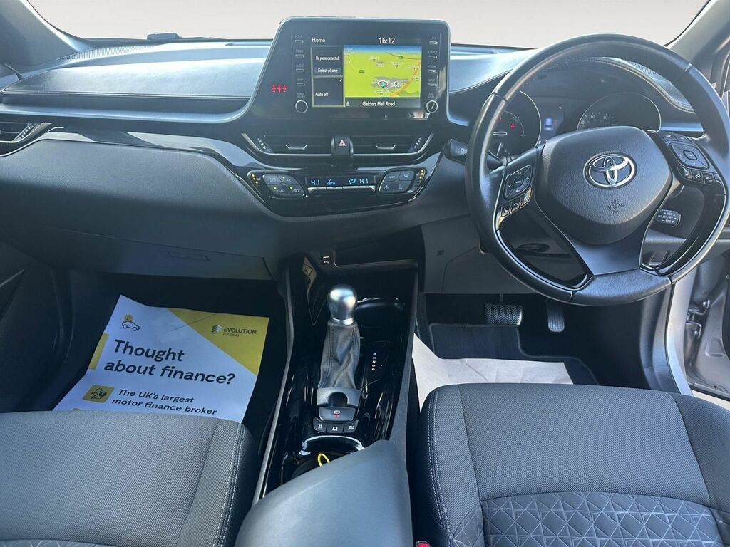 Toyota C-Hr 1.8 Vvt-h Design Cvt Euro 6 Ss FN22VKD Silver #4