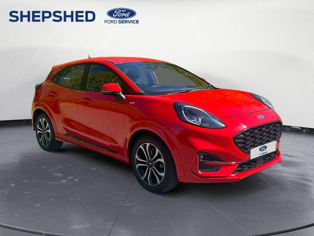 Ford Puma 1.0T Ecoboost Mhev St-line Euro 6 Ss Red