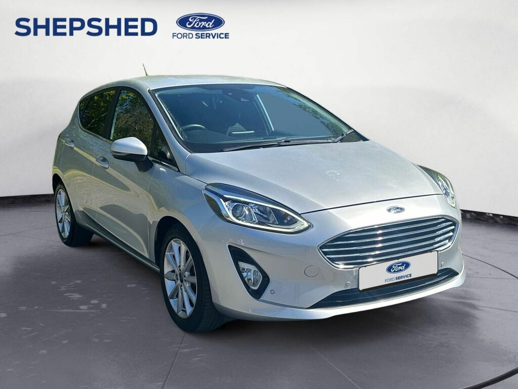 Ford Fiesta 1.0T Ecoboost Titanium Euro 6 Ss Silver