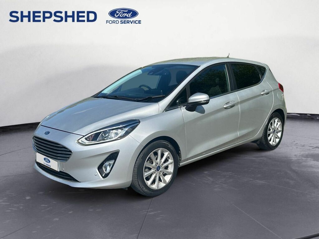 Ford Fiesta 1.0T Ecoboost Titanium Euro 6 Ss OV69OZN Silver #5