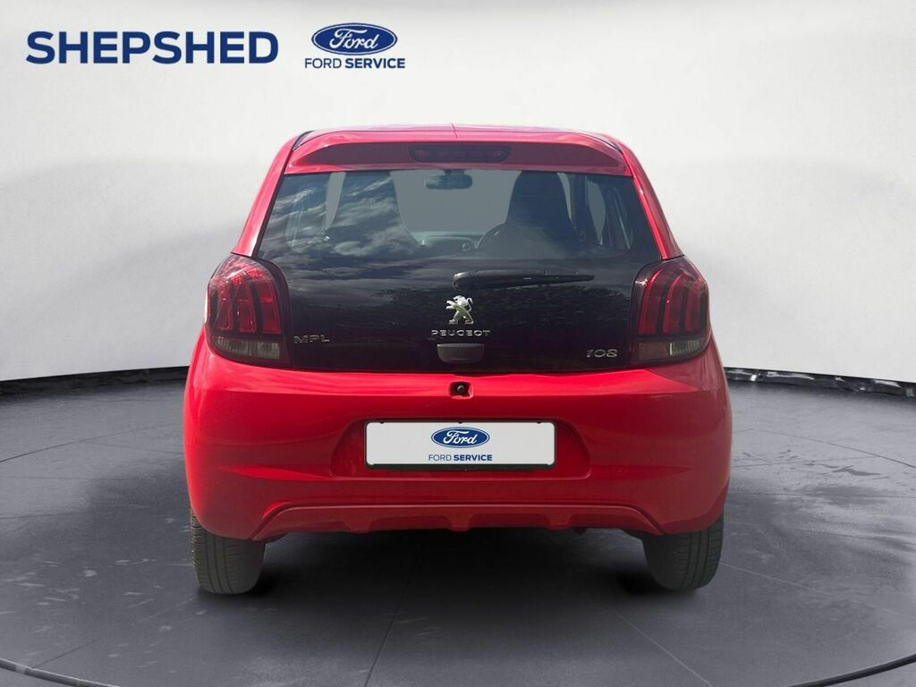 Peugeot 108 1.0 Access Euro 6 LY66JZX Red #6