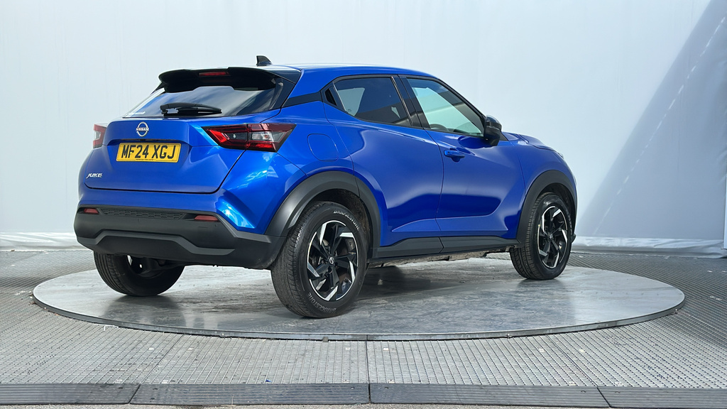Nissan Juke 1.0 Dig-t N-connecta Suv Dct Euro MF24XGJ Blue #6