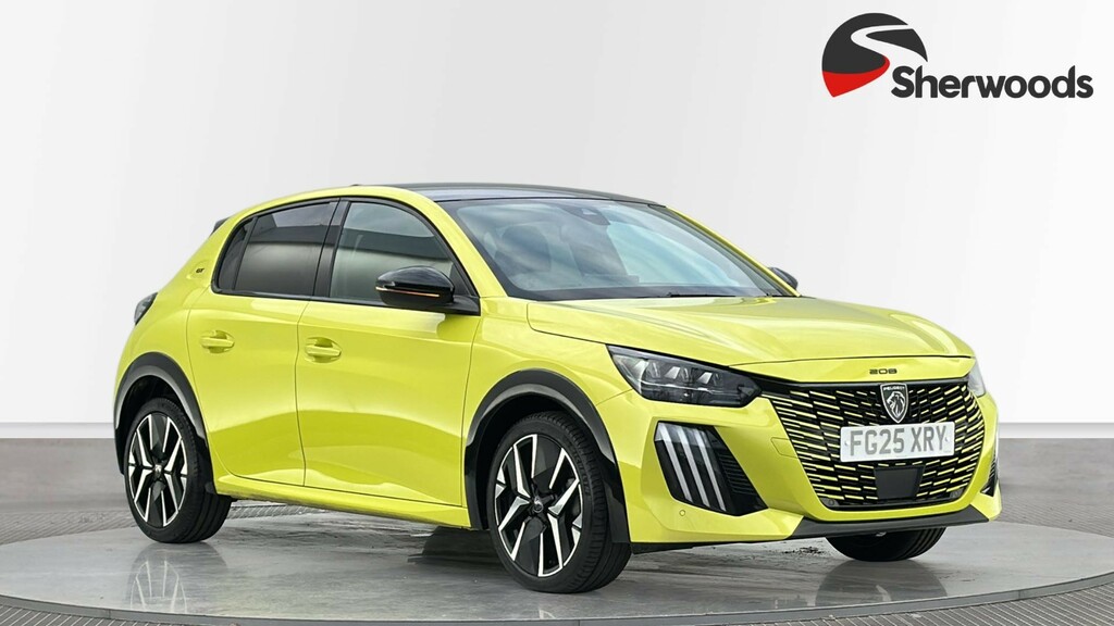 Peugeot 208 1.2 Puretech Gt Hatchback Euro 6 Yellow