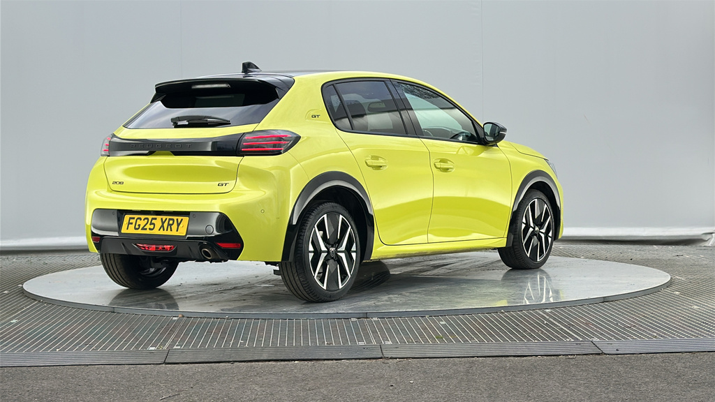 Peugeot 208 1.2 Puretech Gt Hatchback Euro 6 FG25XRY Yellow #6
