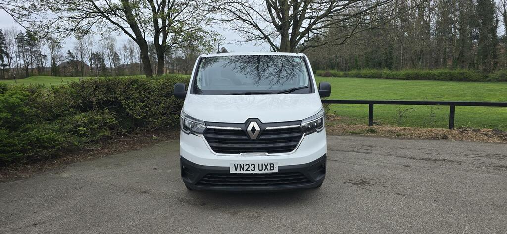 Renault Trafic 2.0 Dci Blue Sl30 Start Panel Van Manua VN23UXB White #2