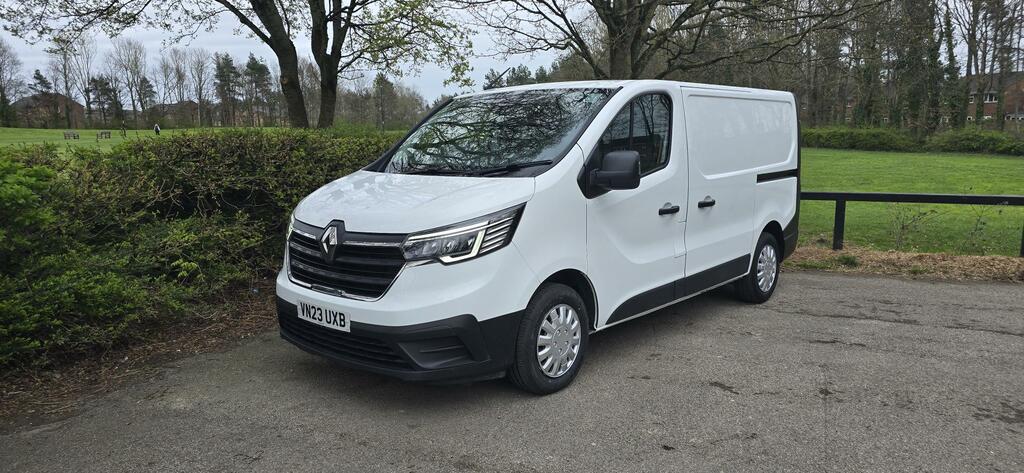 Renault Trafic 2.0 Dci Blue Sl30 Start Panel Van Manua VN23UXB White #3