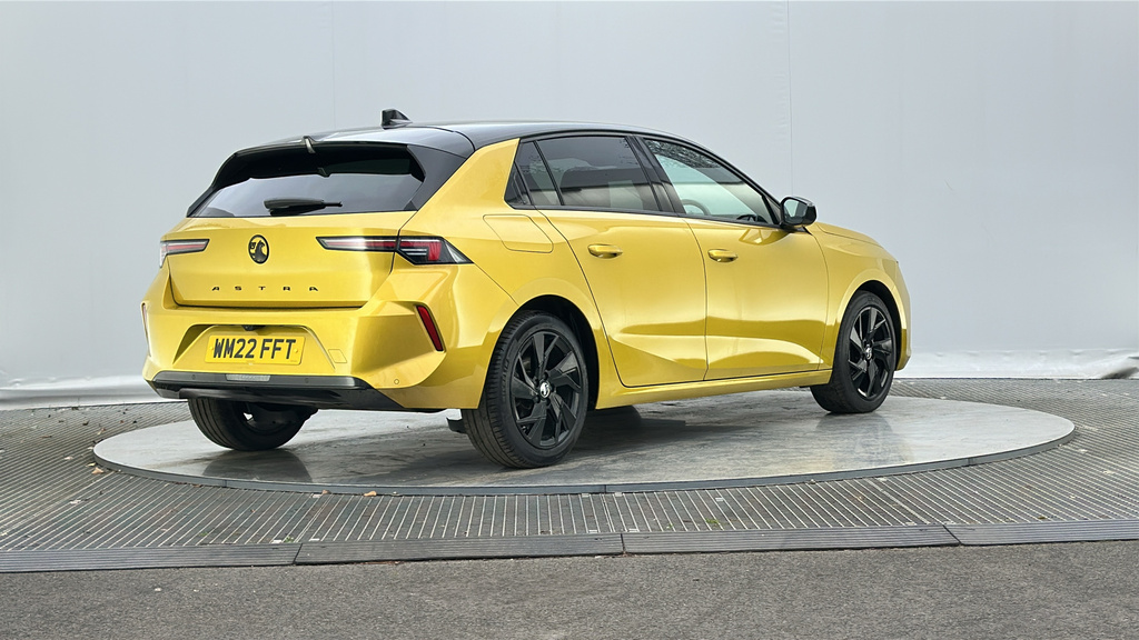 Vauxhall Astra 1.2 Turbo Gs Line Hatchback Euro WM22FFT Yellow #6