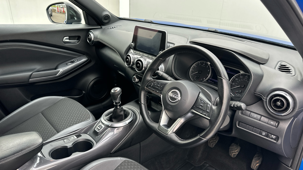 Nissan Juke 1.0 Dig-t N-connecta Suv Euro 6 DV73HNR Blue #2