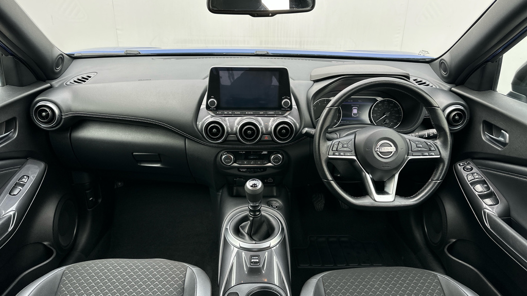 Nissan Juke 1.0 Dig-t N-connecta Suv Euro 6 DV73HNR Blue #4