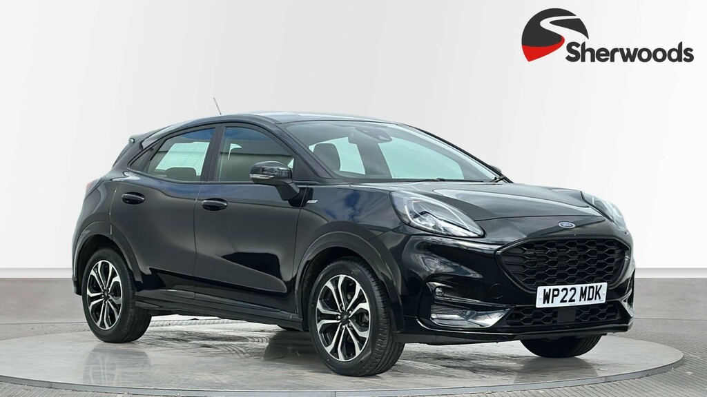 Ford Puma 1.0T Ecoboost Mhev St-line Suv Hybrid M Black