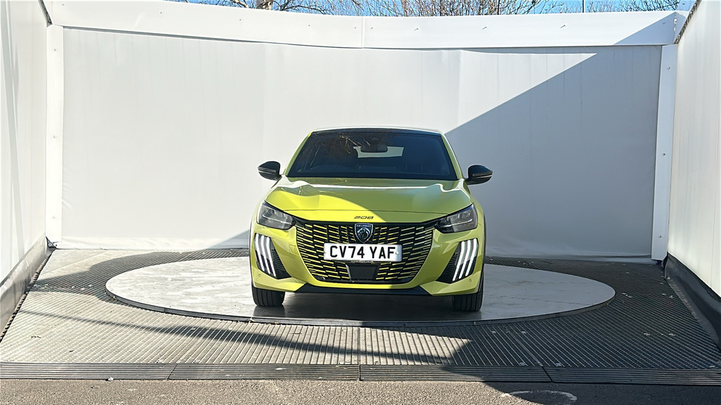 Peugeot 208 1.2 Hybrid Gt Hatchback Hybrid E-dsc6 E Yellow #3