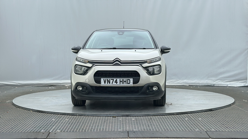 Citroen C3 1.2 Puretech Plus Hatchback Eat6 Euro 6 VN74HHD Grey #3