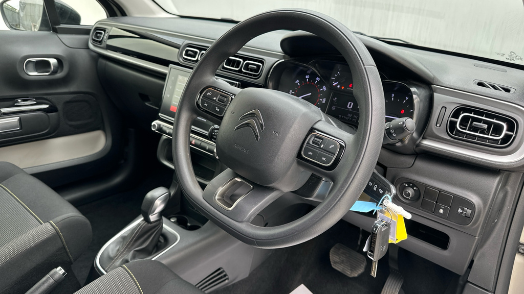 Citroen C3 1.2 Puretech Plus Hatchback Eat6 Euro 6 VN74HHD Grey #2