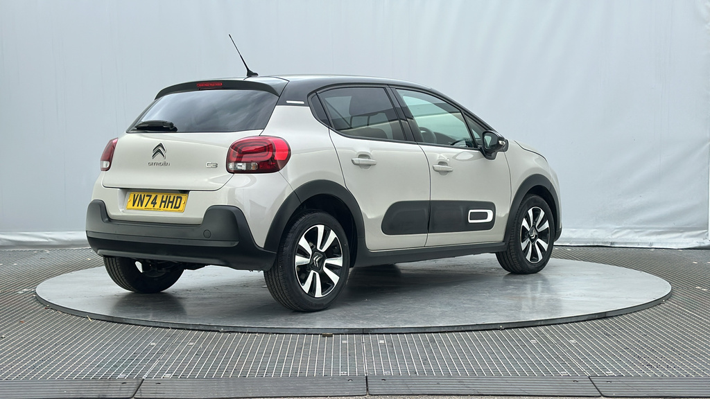Citroen C3 1.2 Puretech Plus Hatchback Eat6 Euro 6 VN74HHD Grey #6